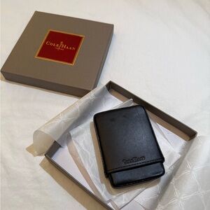 Cole Haan Elegant Black Card Holder